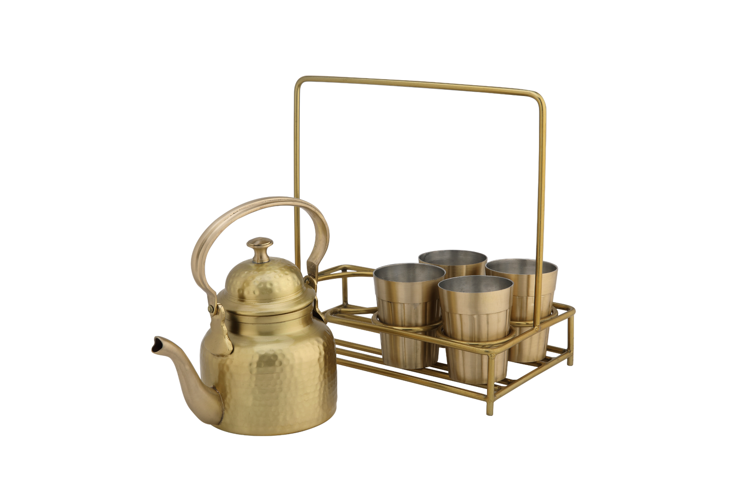 Tapri Tea Set (Set of 5 With Stand)