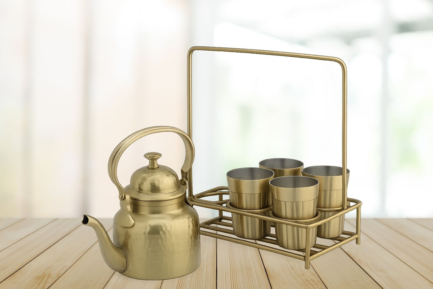 Traditional Cutting Chai Serving