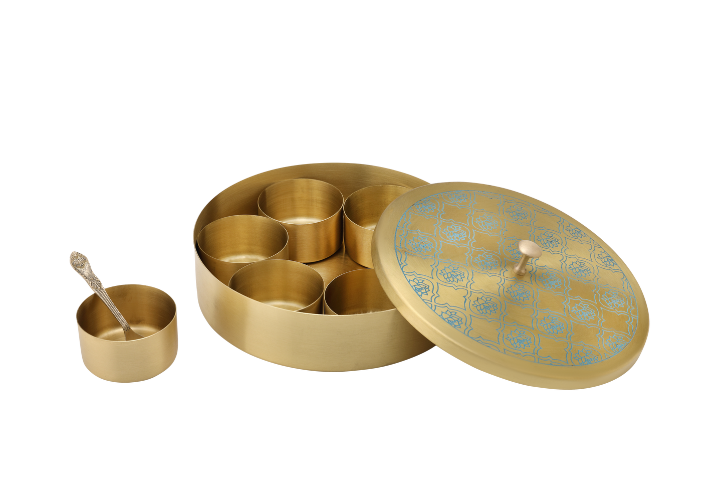 Masala Box Etched 8''