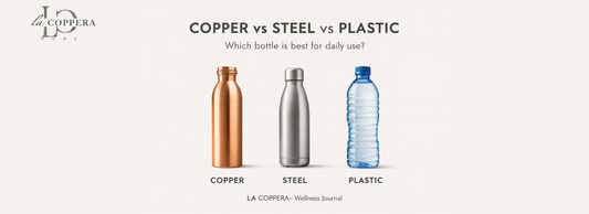 Copper vs Steel vs Plastic Bottles