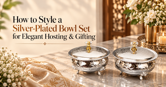 How to Style a Silver-Plated Bowl Set for Elegant Hosting & Gifting