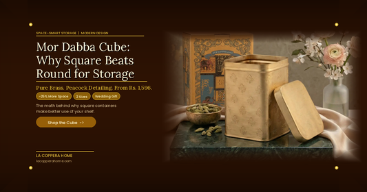 Mor Dabba Cube: Why Square Beats Round for Kitchen Storage