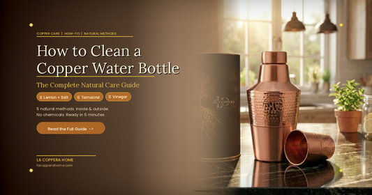 How to Clean a Copper Water Bottle: The Complete Care Guide