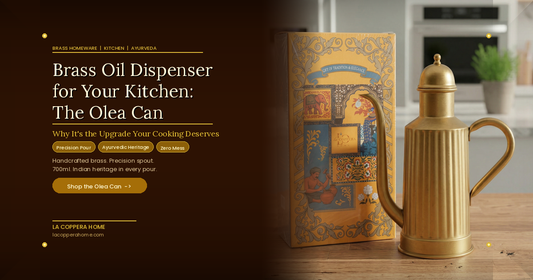 Brass Oil Dispenser for Kitchen: Why It's the Upgrade Your Cooking Deserves