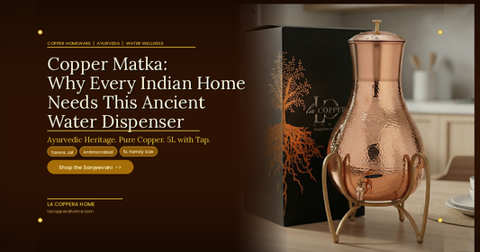 Copper Matka: Why Every Indian Home Needs This Ancient Water Dispenser