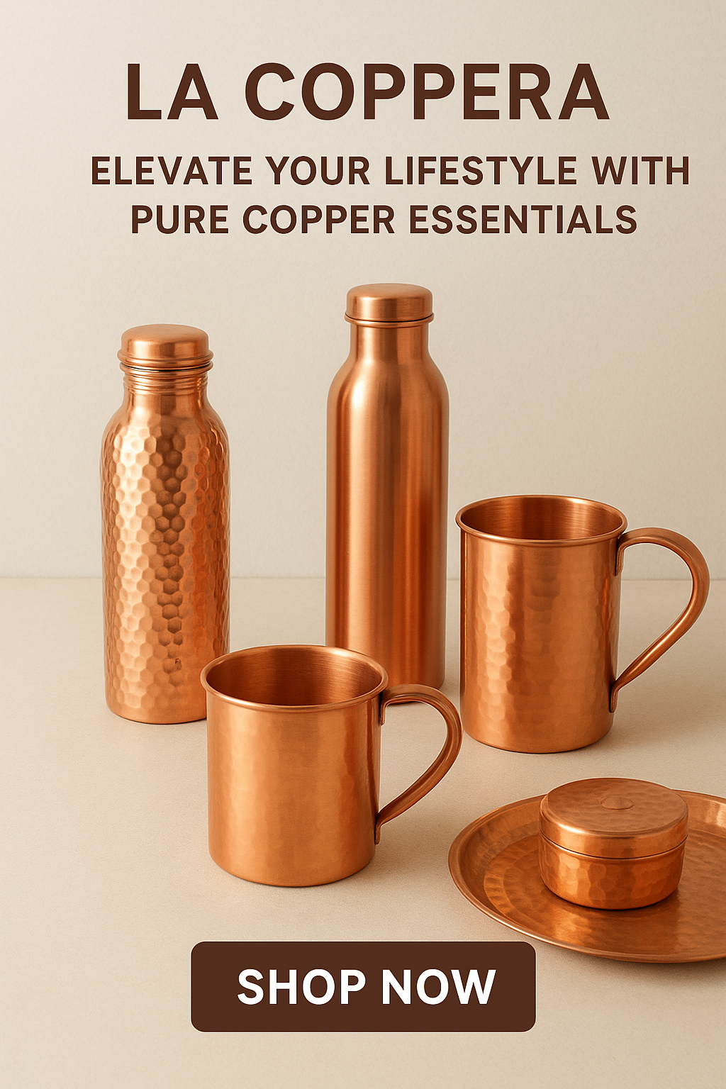 La Coppera: Elevate Your Lifestyle with Pure Copper Essentials