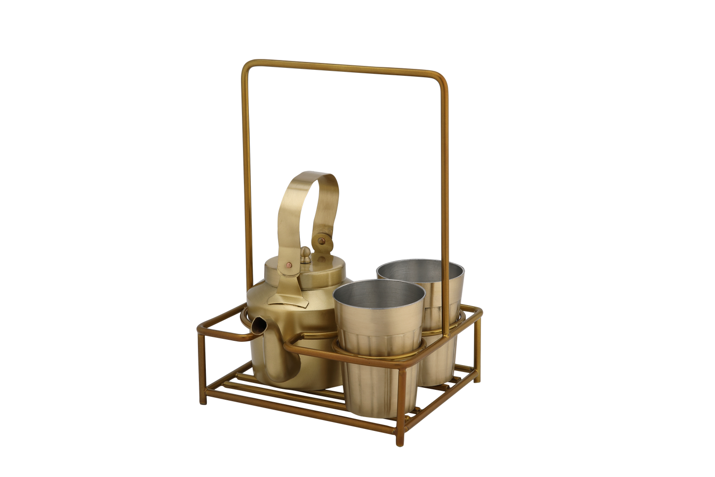 Tapri Tea Set (Set of 3 With Stand)