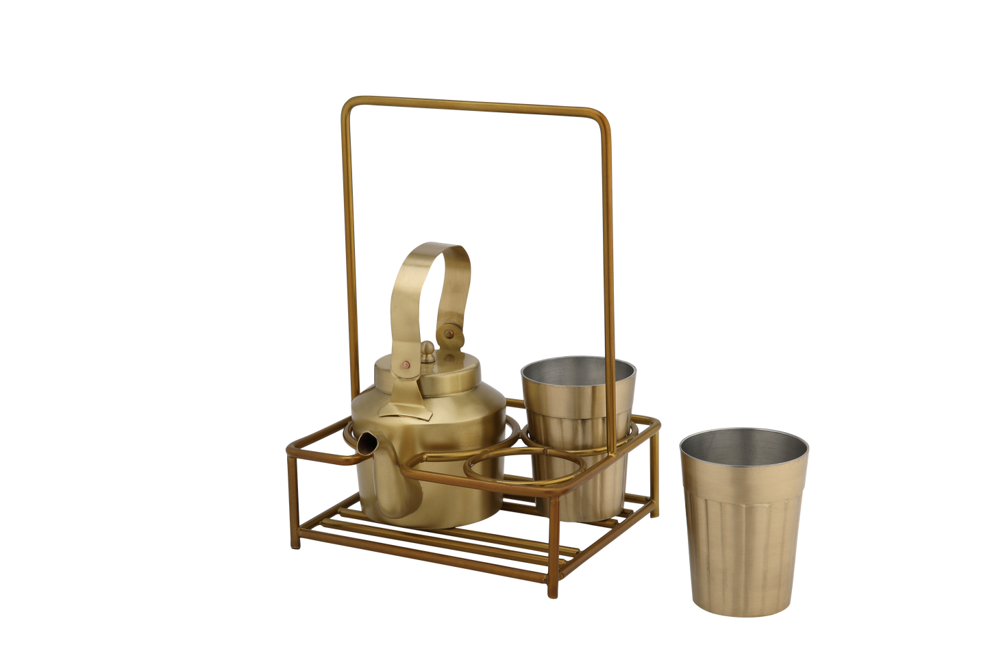 Tapri Tea Set (Set of 3 With Stand)