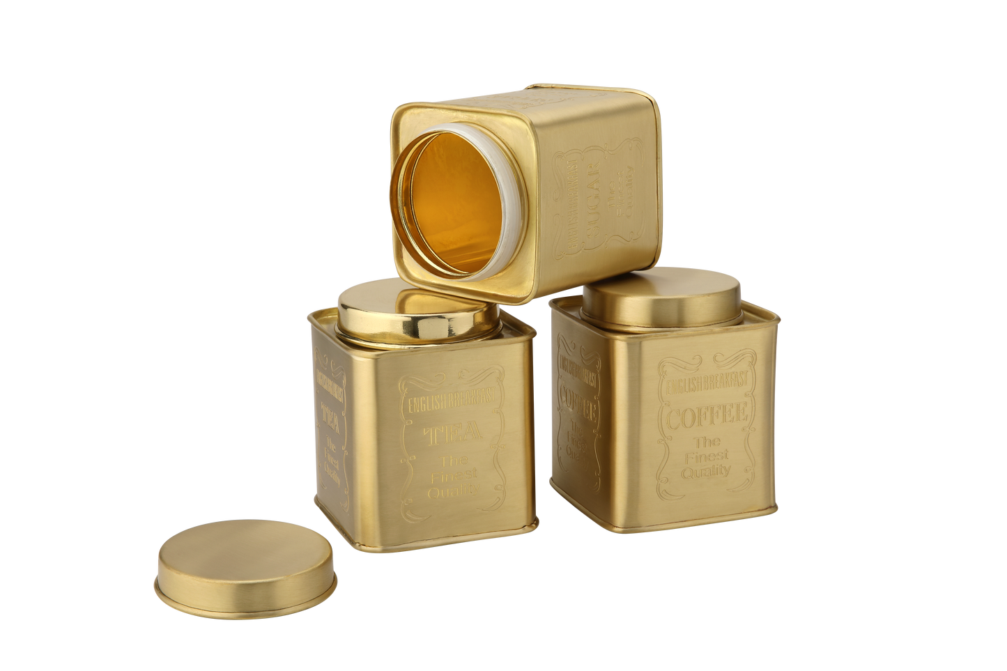 Breakfast Jar Set With Stand (Set of 3)