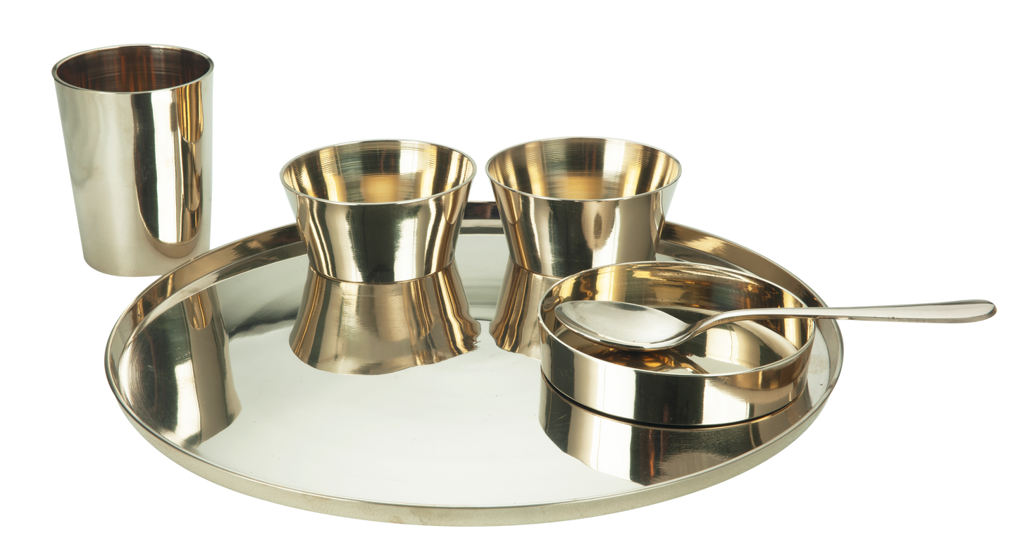 Brozente Thali Set (Set Of 6)
